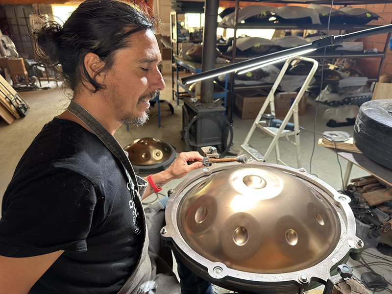 afinar handpan